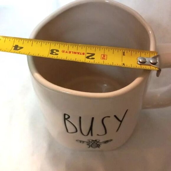 Rae Dunn “Busy Bee” Mug Artesian Collectibles Coffee Cup Bumble Hustle - Picture 5 of 5